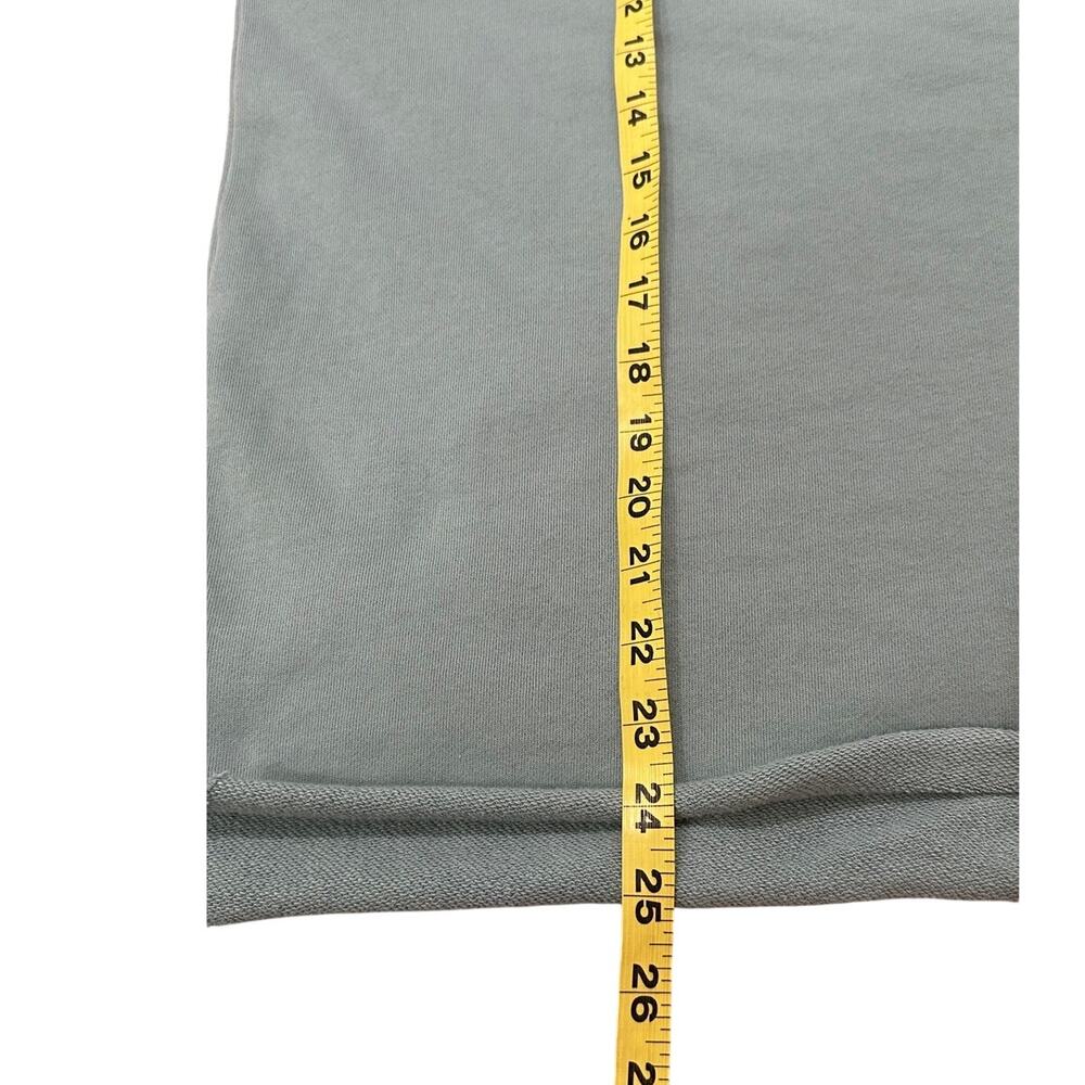 Cozy Earth Organic Cotton Pullover Wide-Leg Pant Set L Top XL Bottoms Sage Blue - Picture 10 of 14